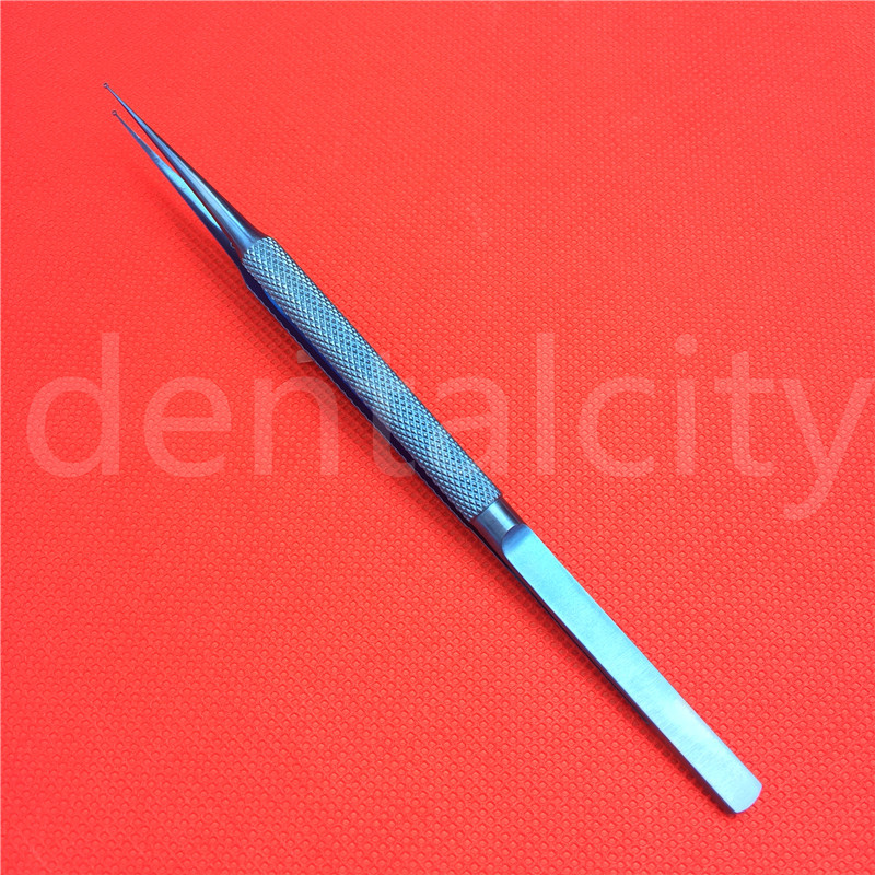 Best Titanium Ringtip Forceps Ent Plastic Surgery Micro Fine Whole Ring Tip
