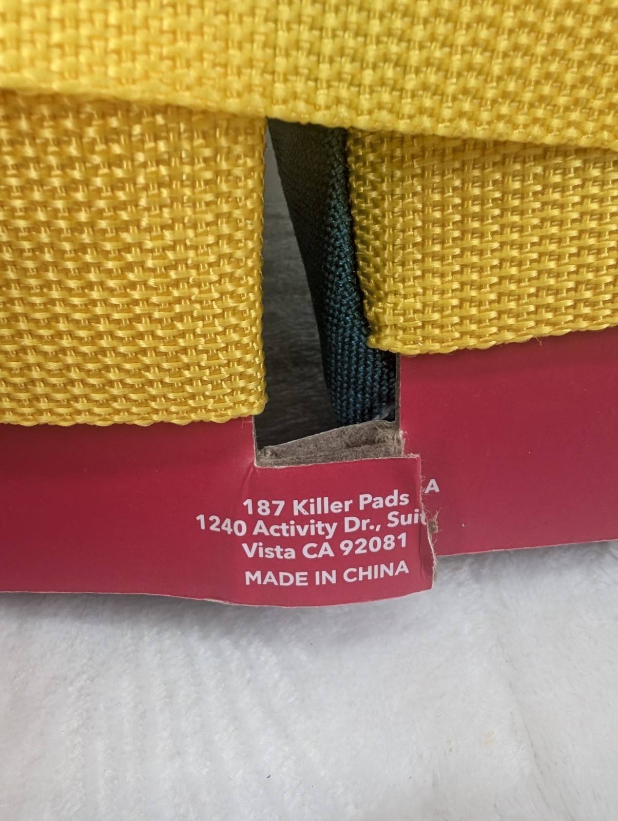 Moxi 187 Killer Pads Roller Skate Pad Set Knee Elbow Blue Rainbow Stripe