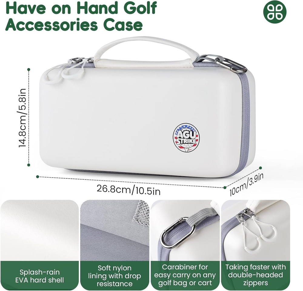 23-Piece Golf Accessories Set with Customizable EVA Case – Gift Ready