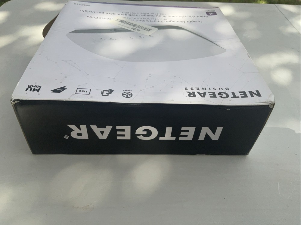 NETGEAR Insight Managed Smart Cloud Wirelesss Access Point WAC510 802.11ac