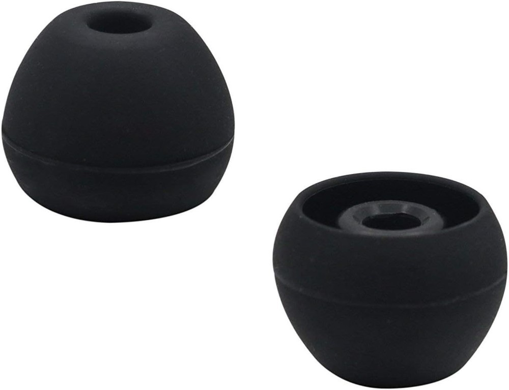 ALXCD Replacement Eartips Silicone Earbuds Buds Set Compatible with Black