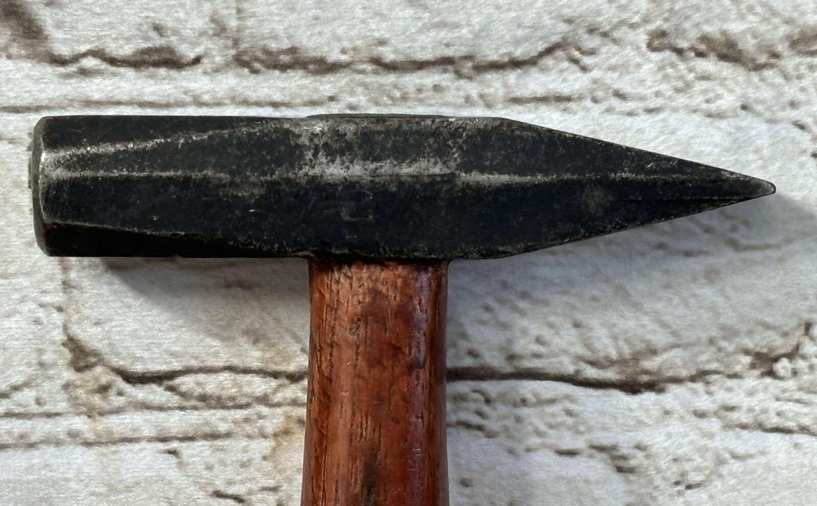 3 Vintage Wood Handled Hammers Stanley 308B Ball Peen, Claw & Cross Peen