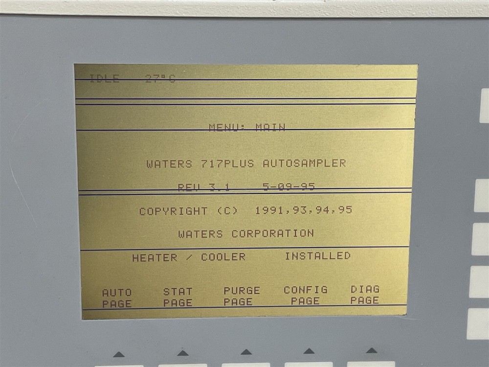 WATERS 717PLUS WAT078900 CHROMATOGRAPHY AUTOSAMPLER + HEATER COOLER MODULE
