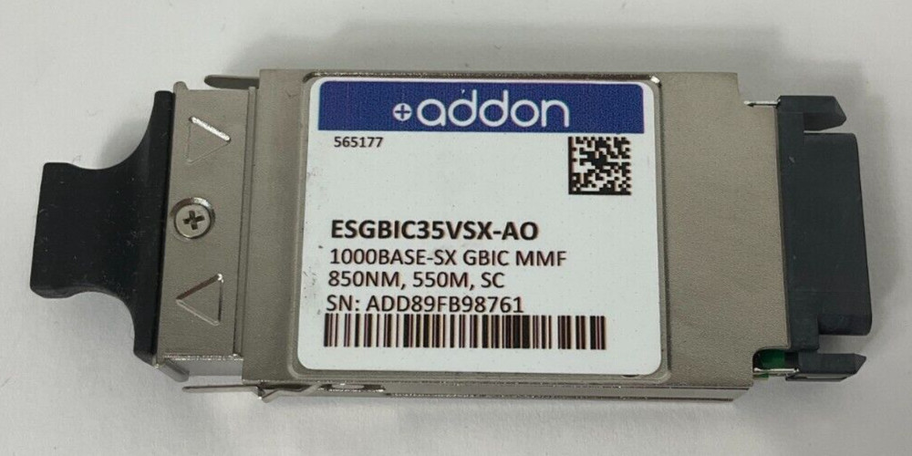 Addon-Networking GBIC Transceiver Module SC Multi-Mode ESGBIC35VSX-AO *NOB*