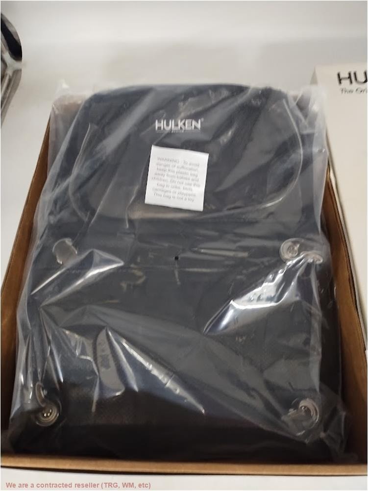 HULKEN Original Rolling Tote Bag Medium Black SEE DETAILS