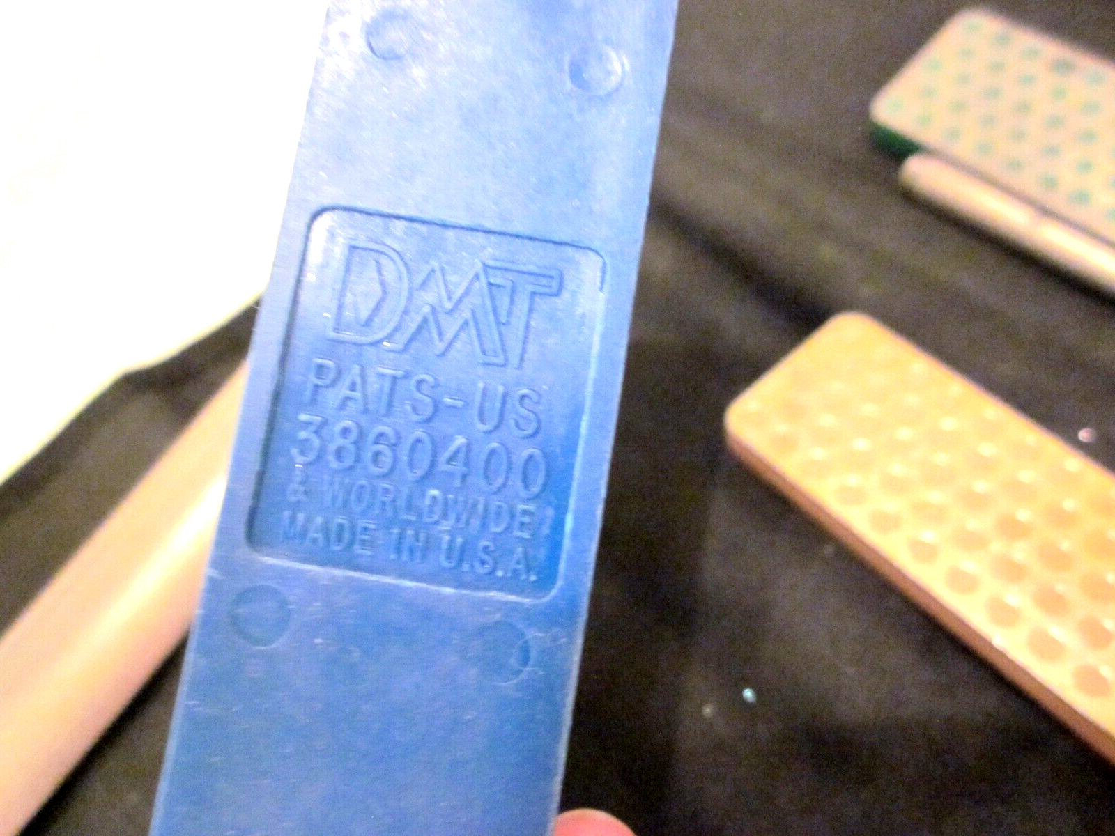 DMT Diafold Magna-Guide Sharpening System and 5 Stones
