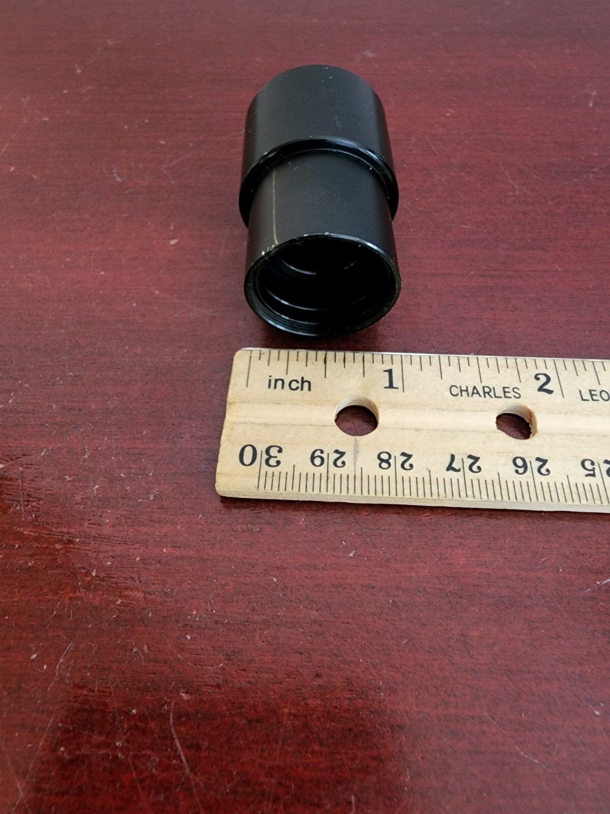 PAIR(2) OF WF.10X MICROSCOPE EYEPIECES. NO CRACKS OR CHIPS. WORKS