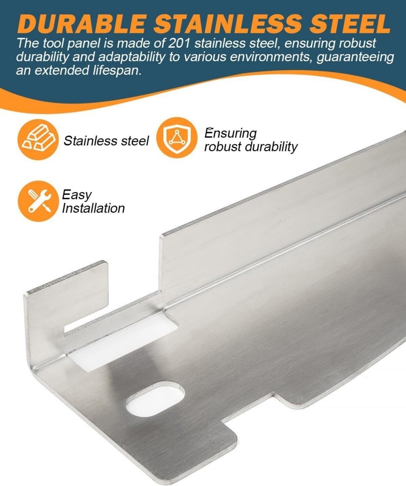 Heavy Duty Toe Alignment Tool Plates, Upgrade Stainless Steel Wheel Alignment