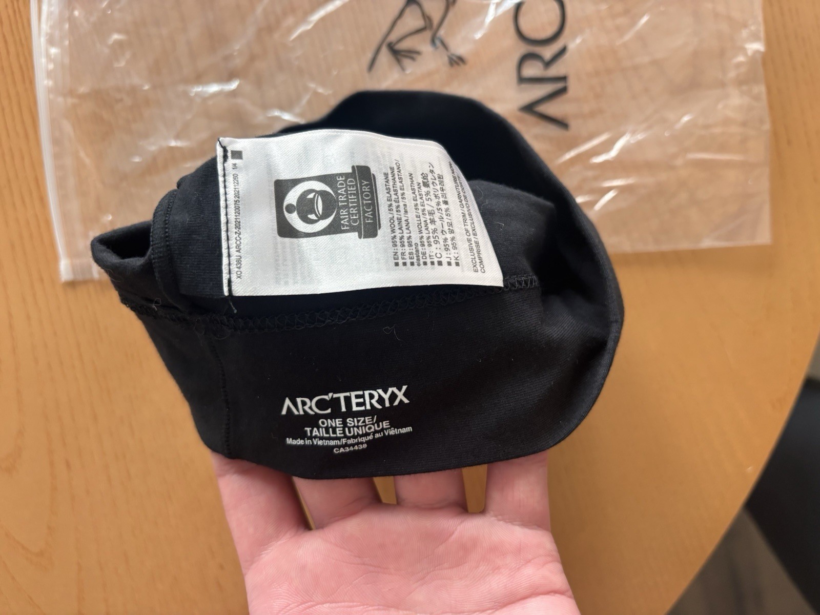 arcteryx rho toque - Black
