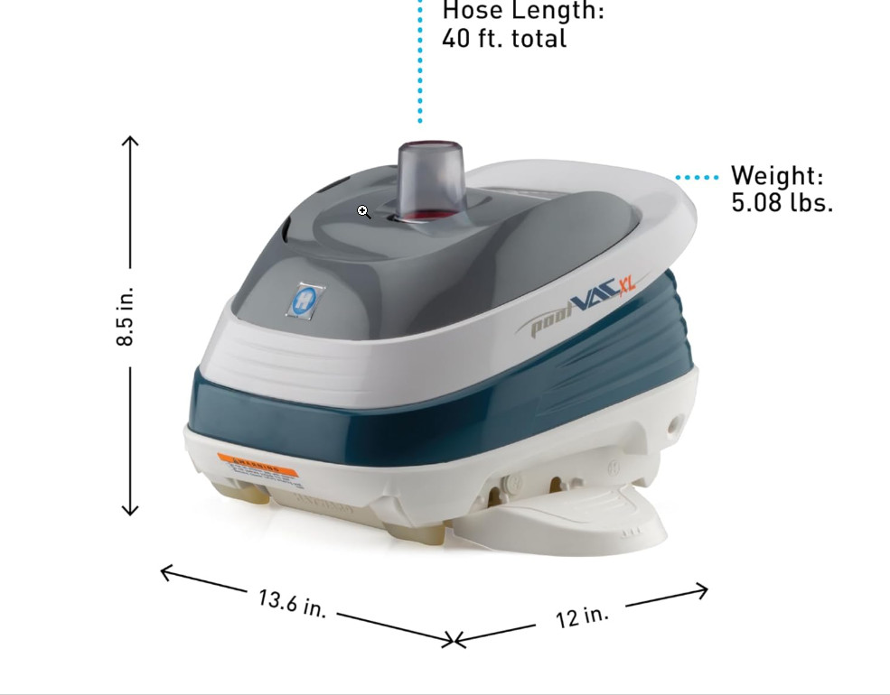 Hayward PoolVac W32025ADV Automatic Above-Ground Pool Cleaner