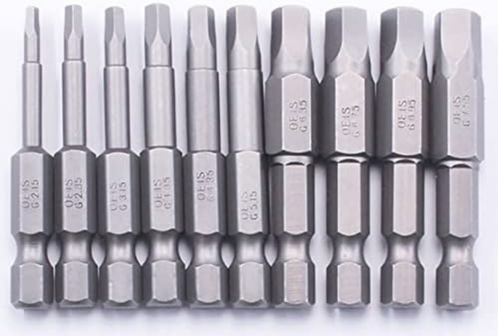 10Pc Penta plus 5 Sided Security Screwdriver Bit Set