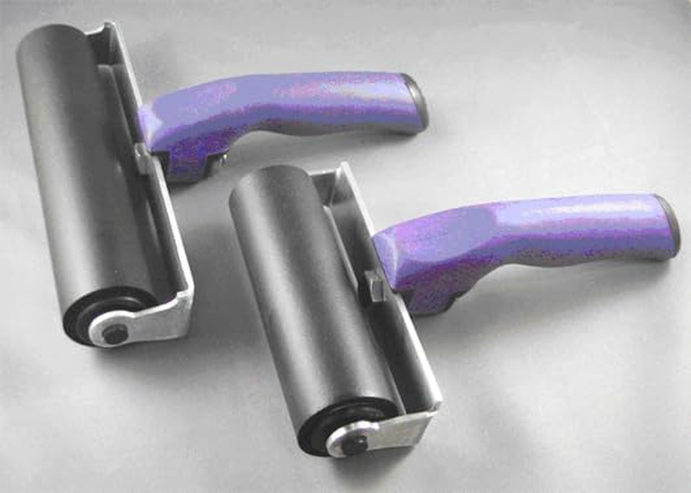 Pro Roller Soft Rubber Brayer - 4 Inch