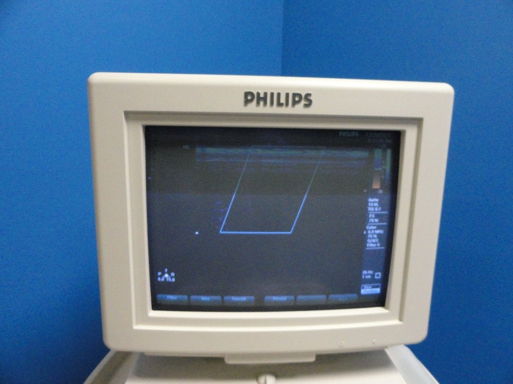 Philips HP 15‑6L Compact Linear Array Transducer – For HP 5500 & EnVisor ~ 8452