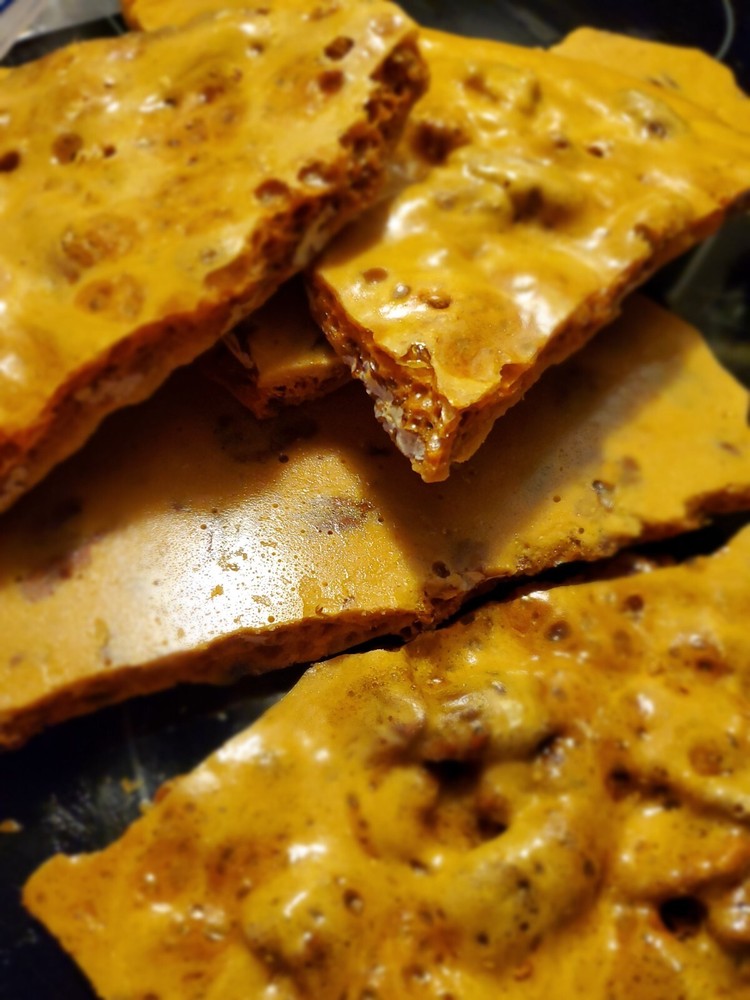 Decadent Handcrafted Pecan Brittle