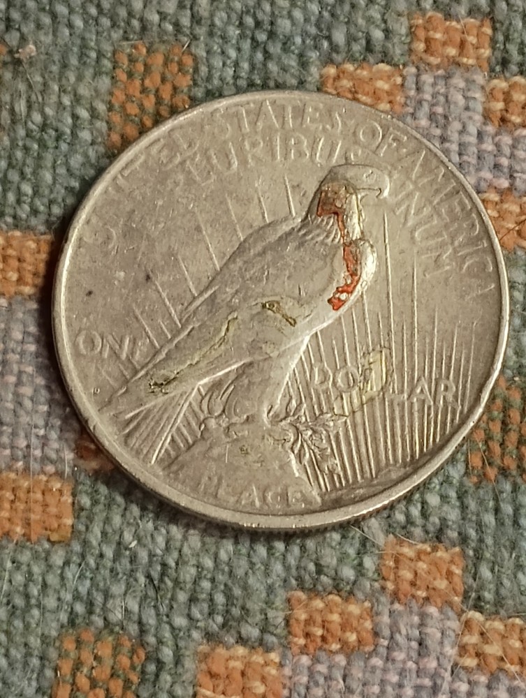 1923 D Peace Dollar-90% Silver