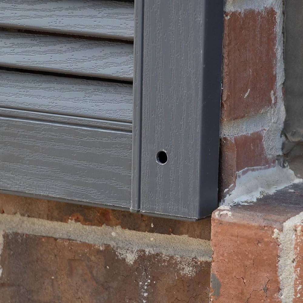 Raised Panel Vinyl Shutters