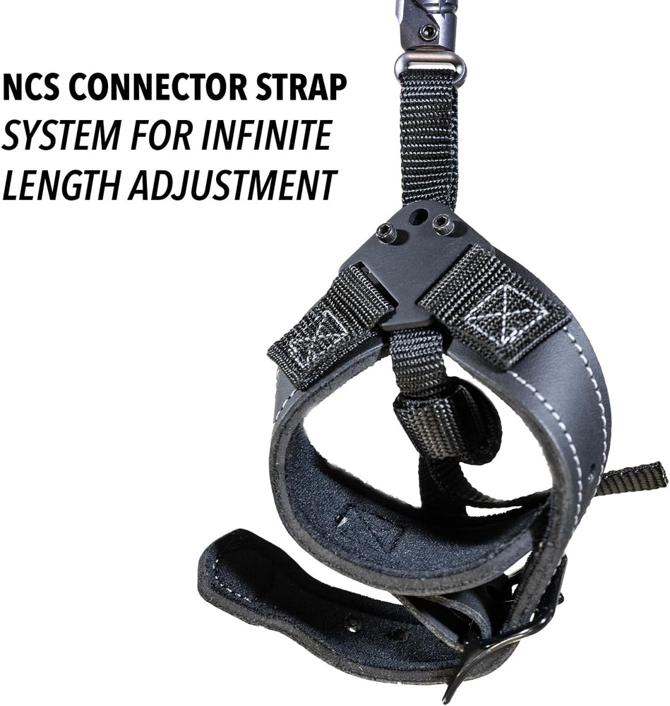Ghost Buckle Archery Release with NCS Strap-Black