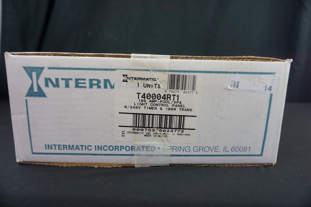 Intermatic T40004RT1 Pool Panel with Transformer 100-Watt NEW