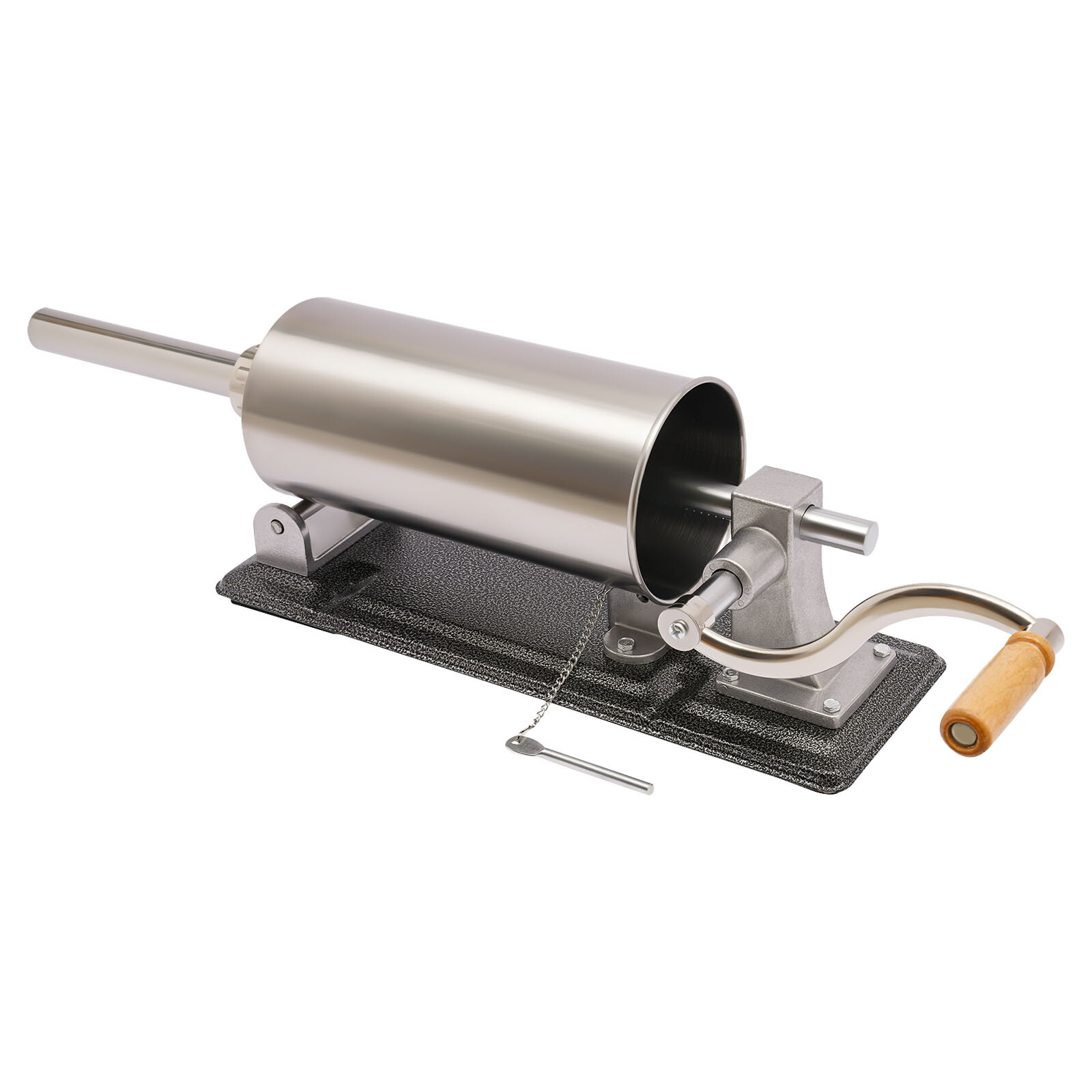 4L Meat Sausage Stuffer Maker Commercial Home Filler Horizontal