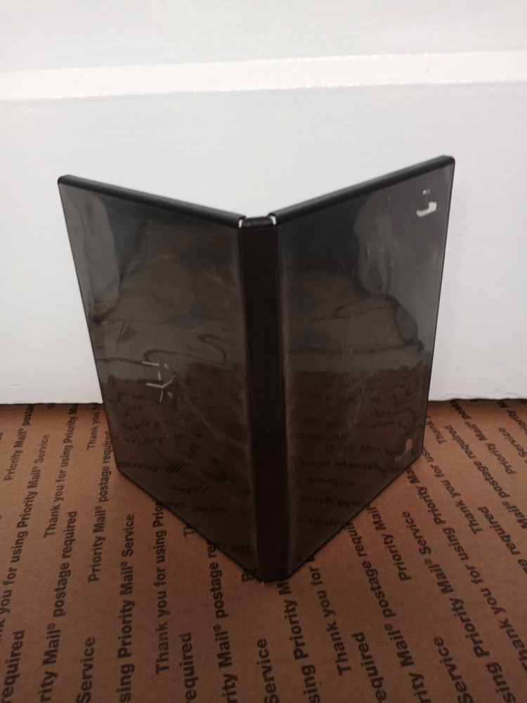 3 Empty DVD Cases - Replacement for Single or Double mixed new or used
