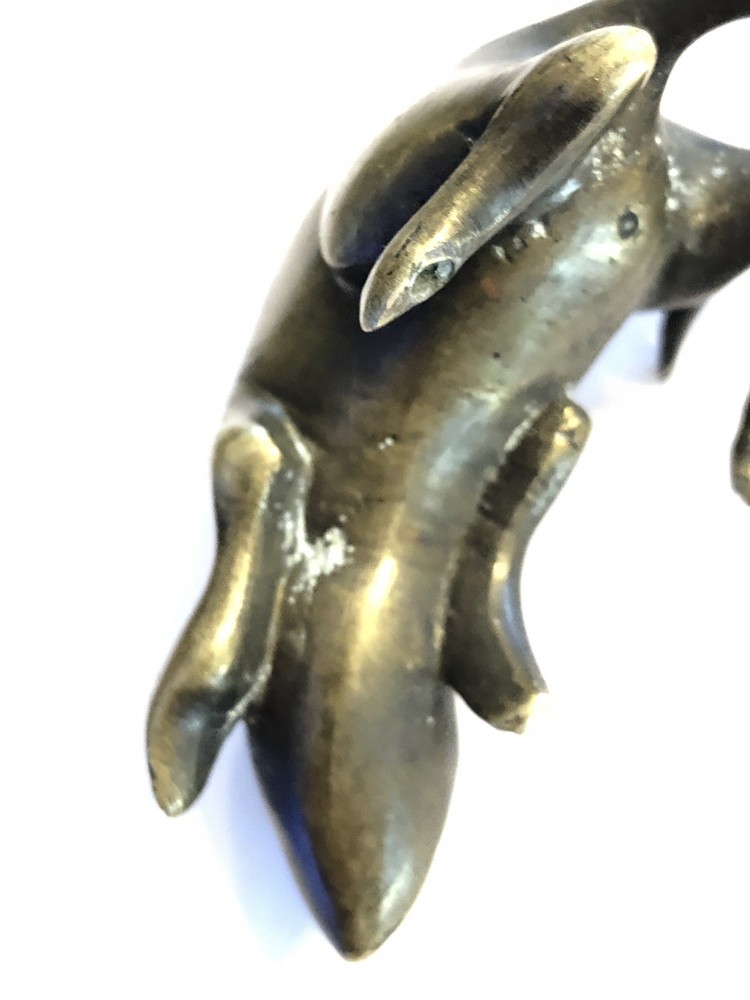 Vintage Bronze Rat, Mouse Figure