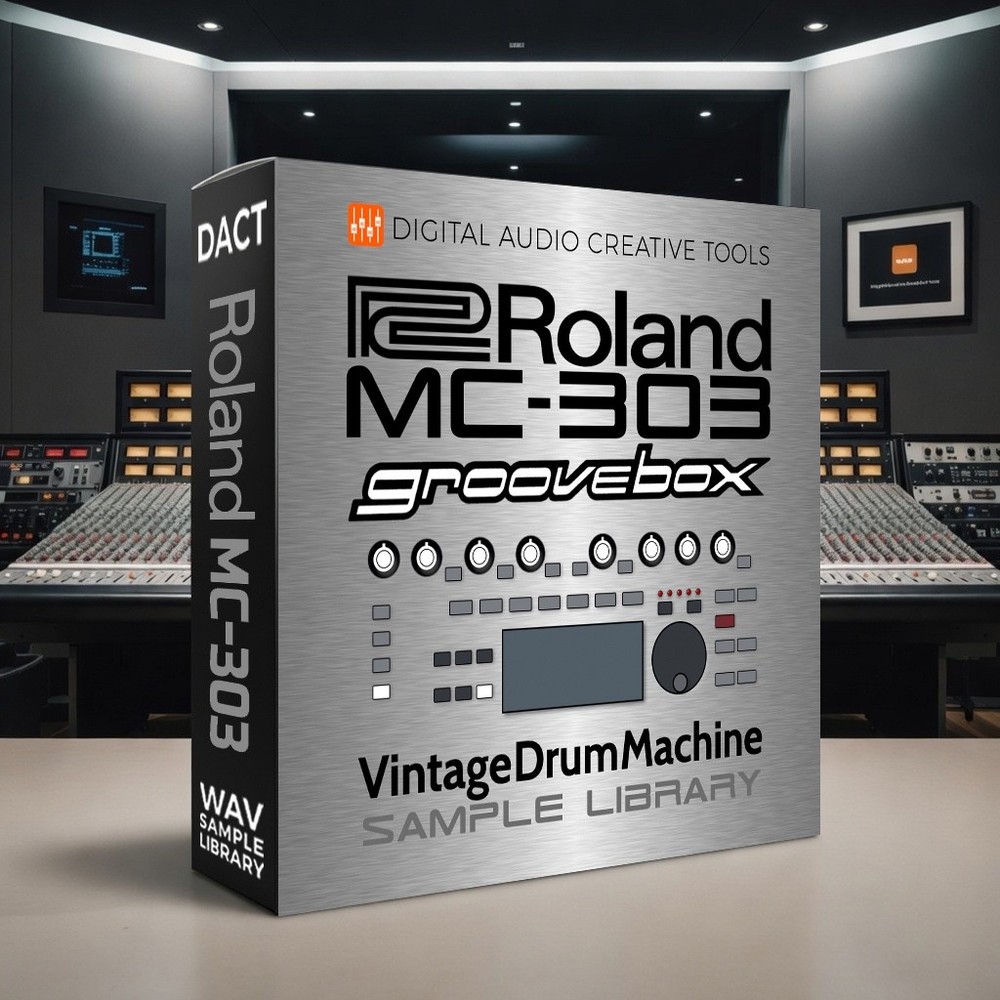 Roland MC-303 Drum Machine Sample Library