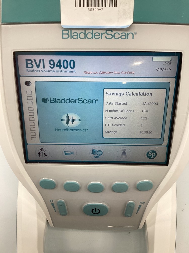 VERATHON BVI9400 BLADDER SCANNER !