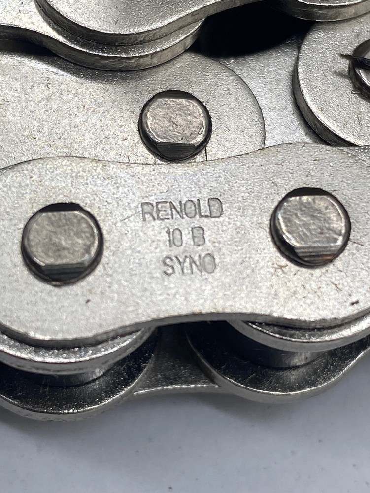 Renold Syno 10B Roller Chain Assembly, Pair Strip