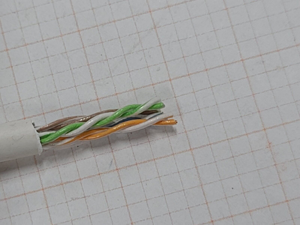 Belden D6UP 23/4P DataConnect CAT6 UTP Network Cable Plenum White /100ft