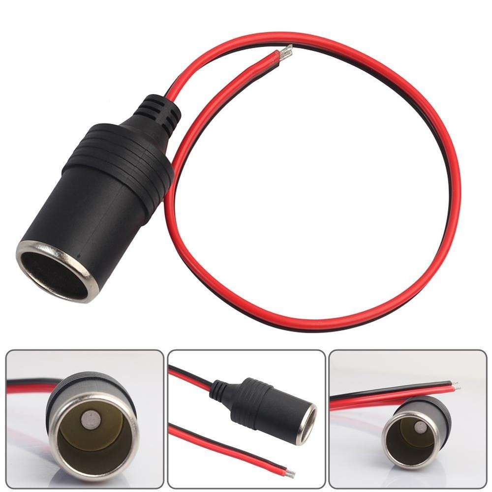 Easy to Install Car Charger Socket 10A Max Power Support All Copper Contacts
