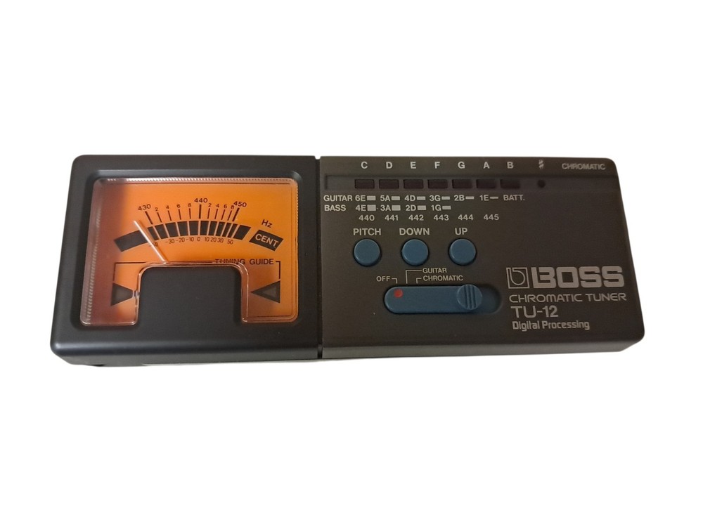 Boss Chromatic Tuner TU-12 Digital Processing Multi Instrument Tuner