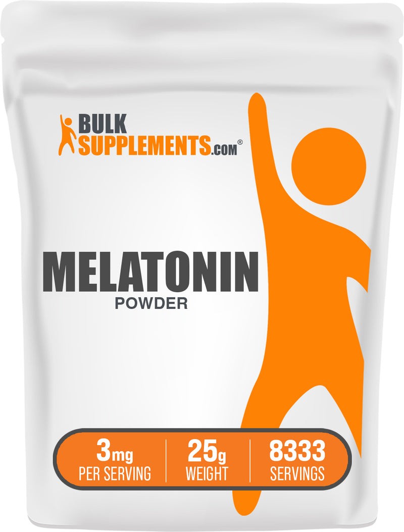 BulkSupplements Melatonin Powder - 3mg per Serving