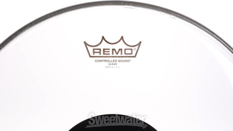 Remo Controlled Sound Clear Drumhead - 15" - with Black Dot