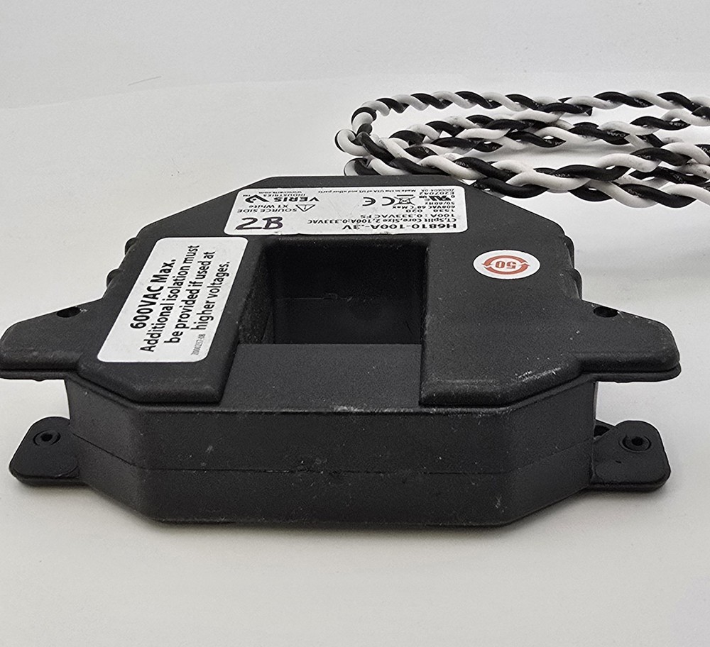 Veris H6810-100A-.3V Split-core Current Transducer Size 2 100A 0.333VAC