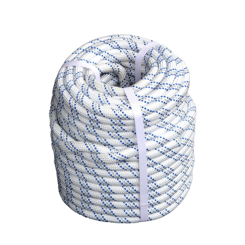 LABLT Double Braid Polyester Rope Bull Tree Rigging Work Utility (120FT 1/2inch)