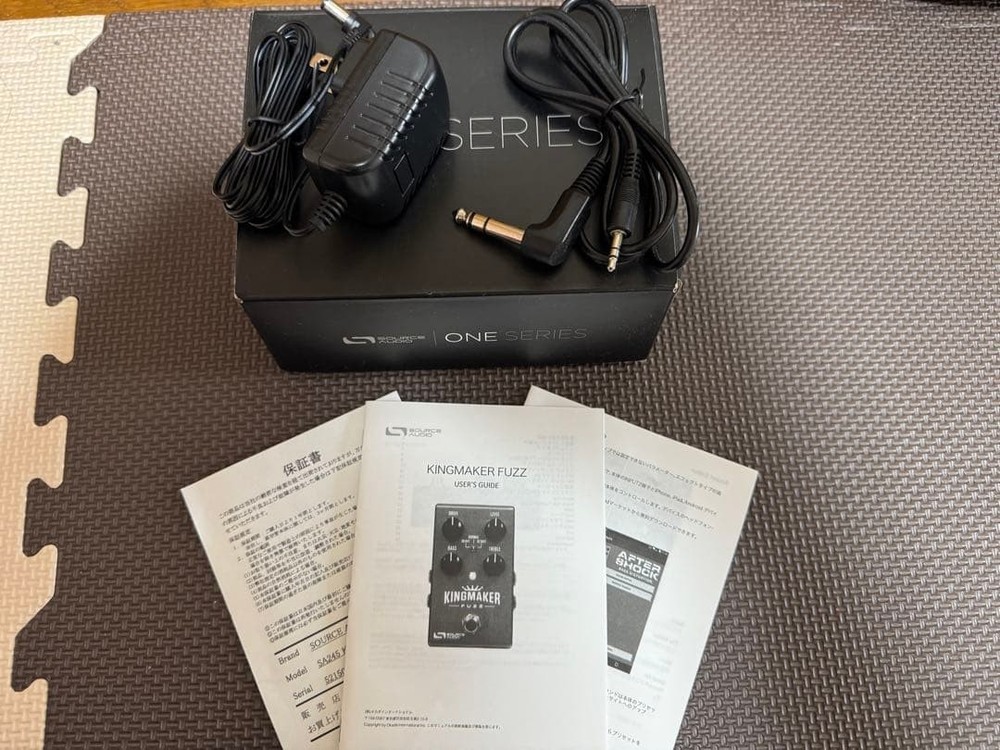 SOURCE AUDIO KINGMAKER FUZZ with genuine MIDI adapter