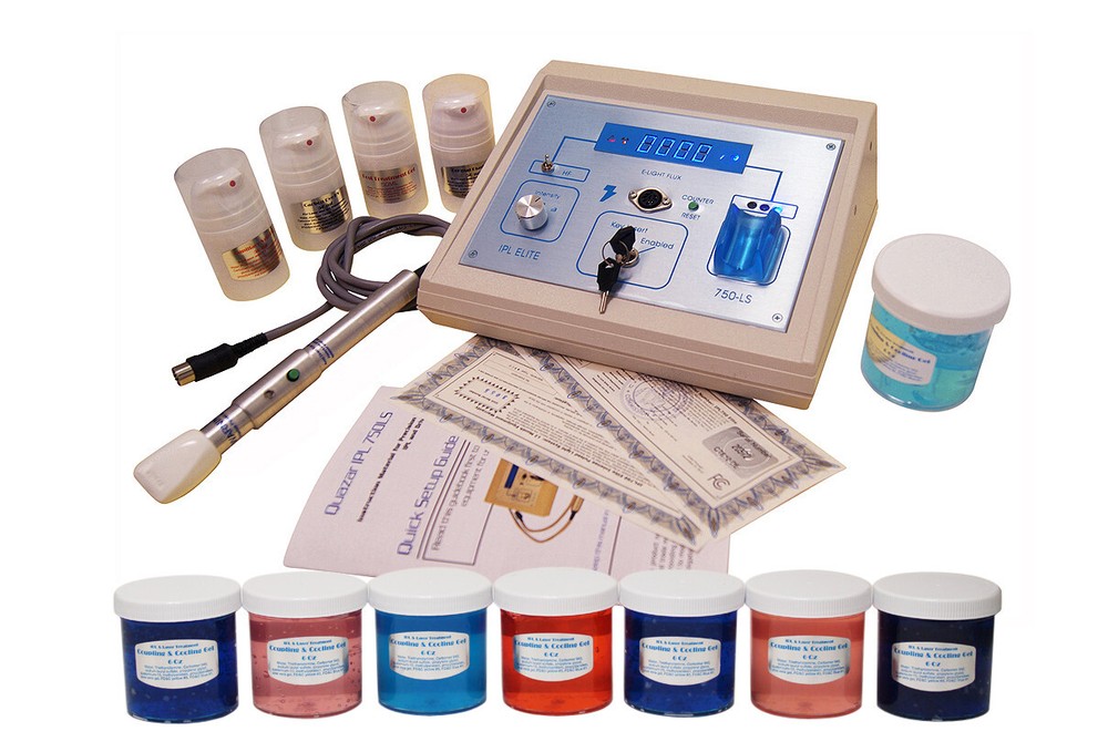 Multi-Function Cosmetic Skin Treatment Machine & Accessory Kit for Salons & Spas