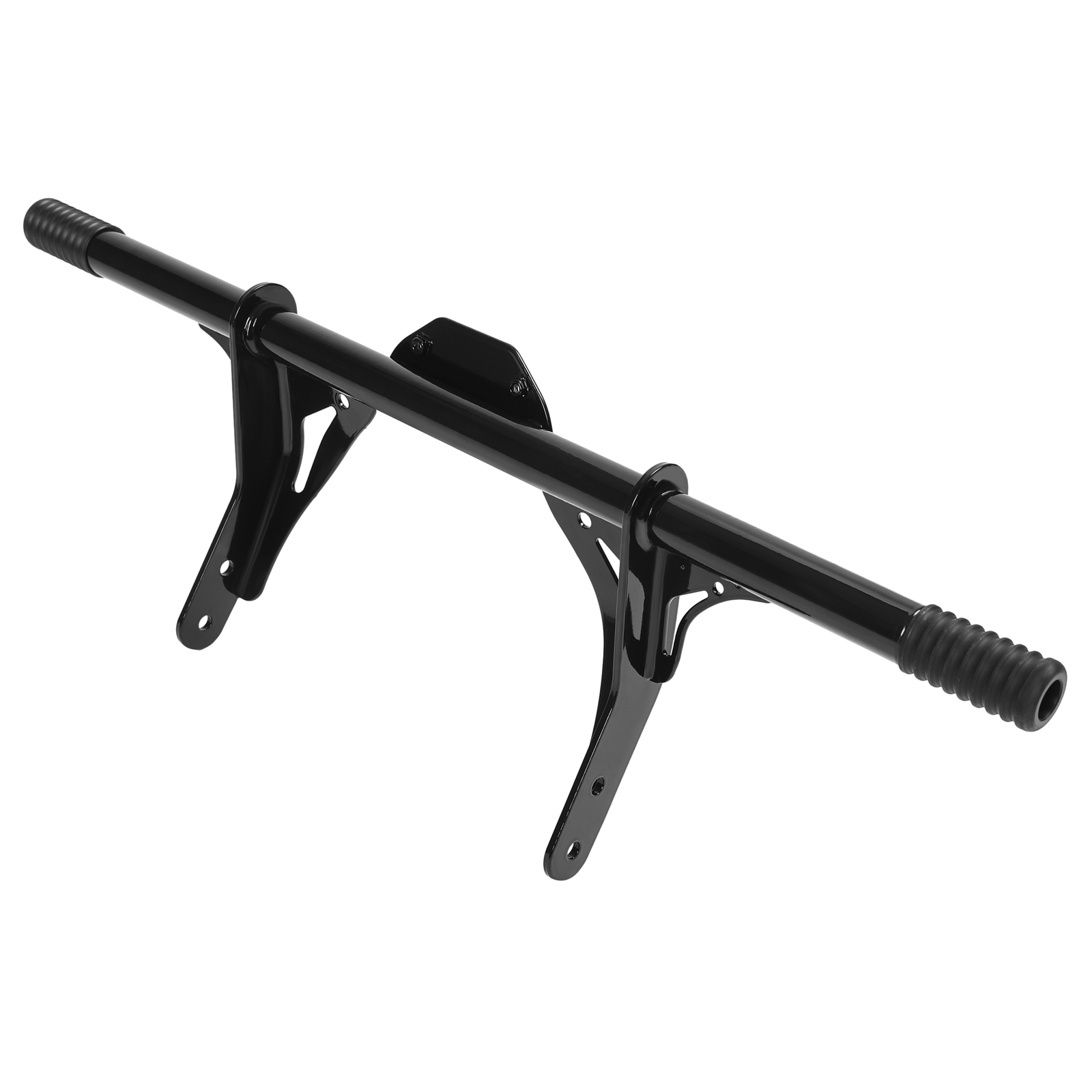 Black Front Crash Bar Protector For Harley Davidson Dyna 06-17 W/ Mid Control