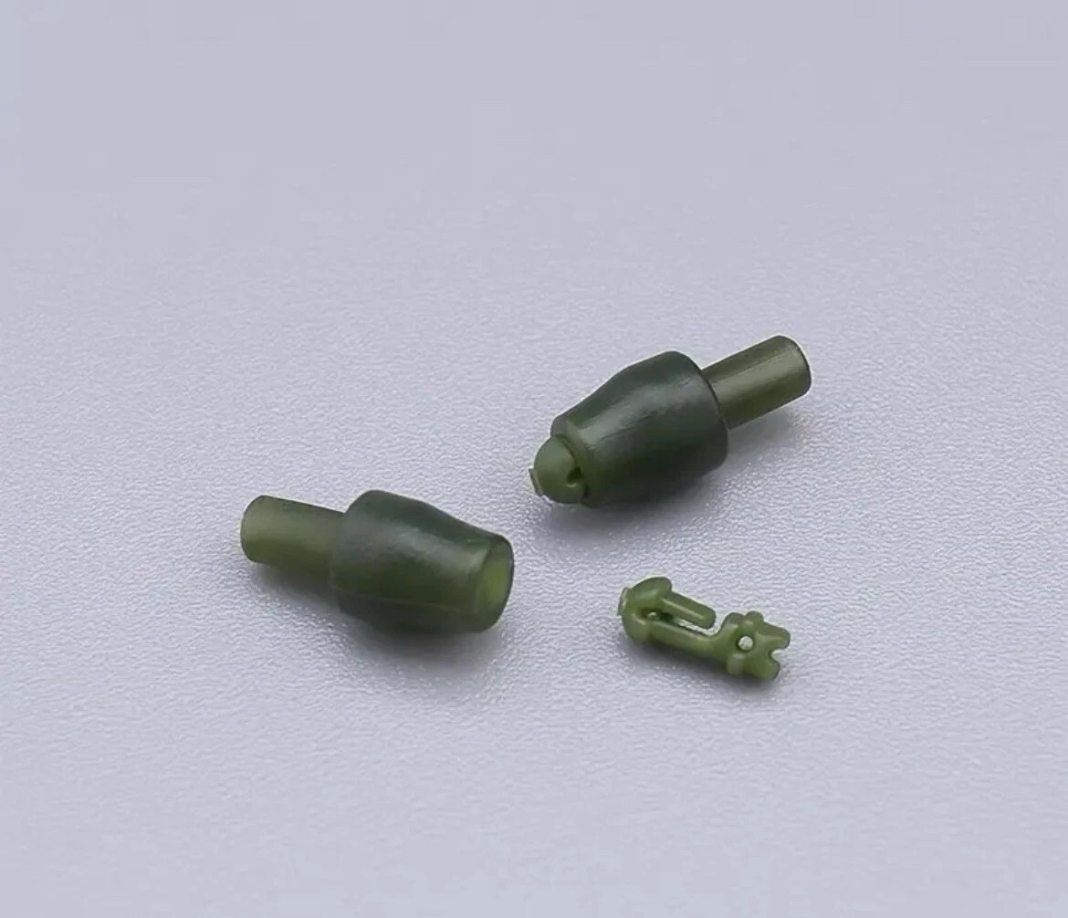 10 Inline Method Feeder Quick Change ics Hooklength Beads.