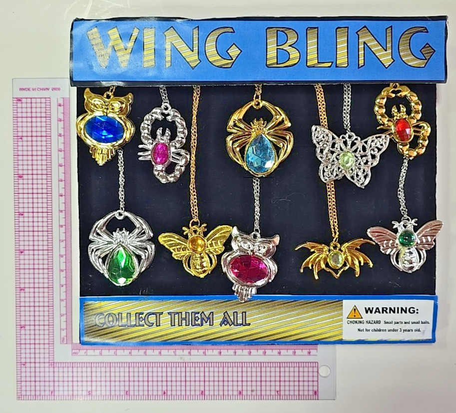 Vintage Vending Display Board Wing Bling 0689