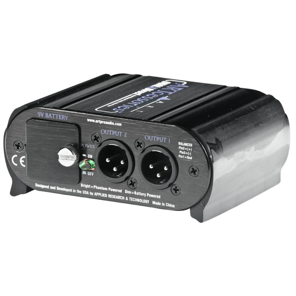 ART Dual X Direct 2-Channel Active Direct Box