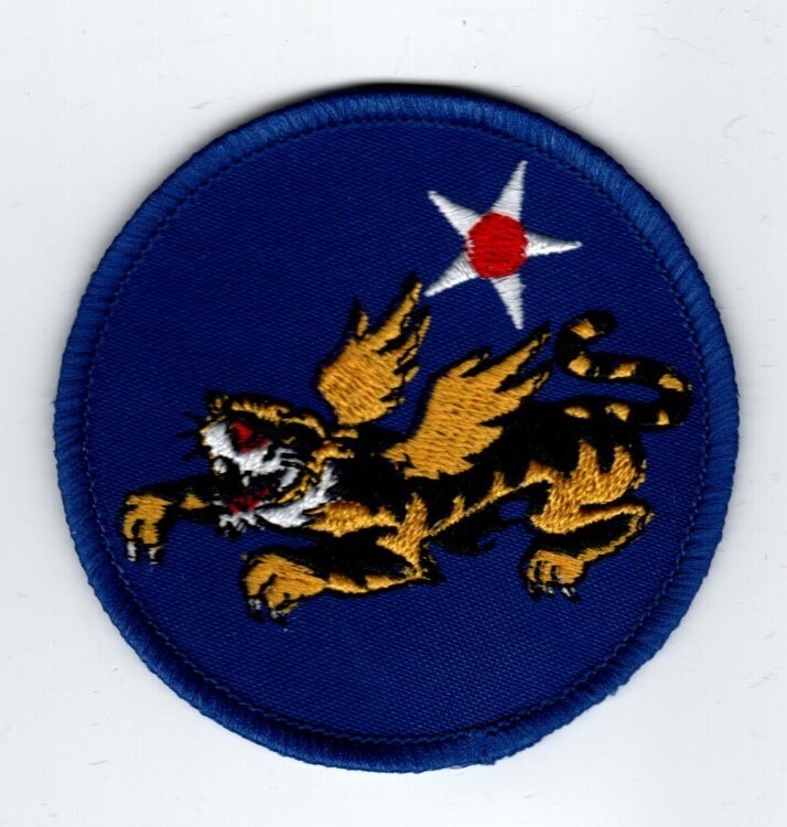 USAF 14th Air Force Flying Tigers patch.