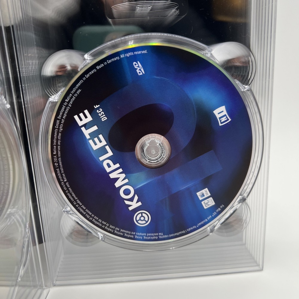 Komplete 10 For Kontrol S-Series On Disc Native Instruments READ