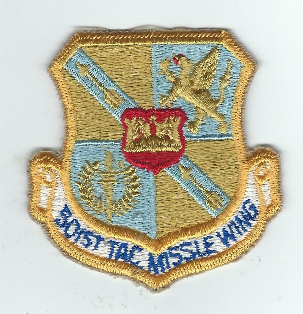 80's 501st TAC MISSILE WING  patch