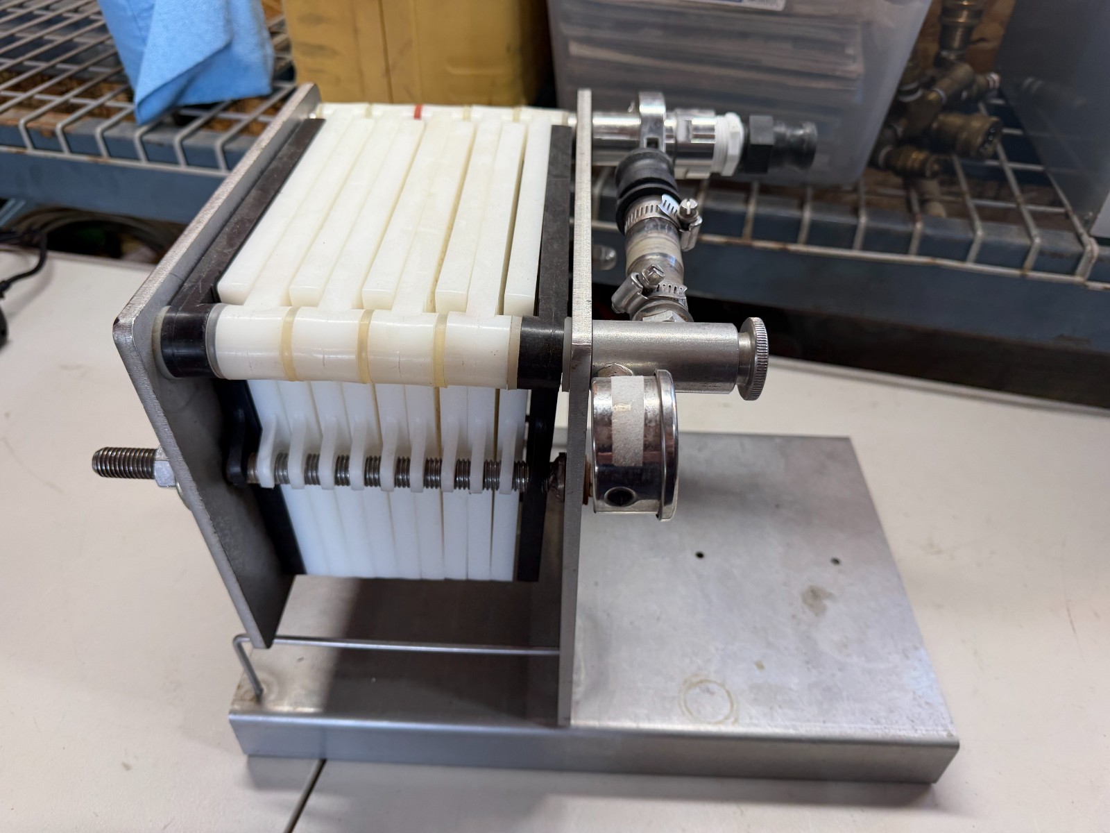 small Filter Press for wine or ?
