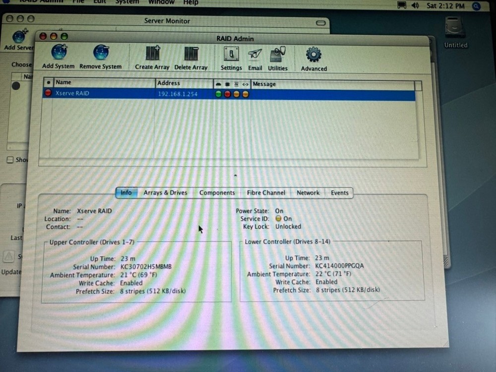 Apple XRaid Server Disk Array - Working - No HDD - No OS