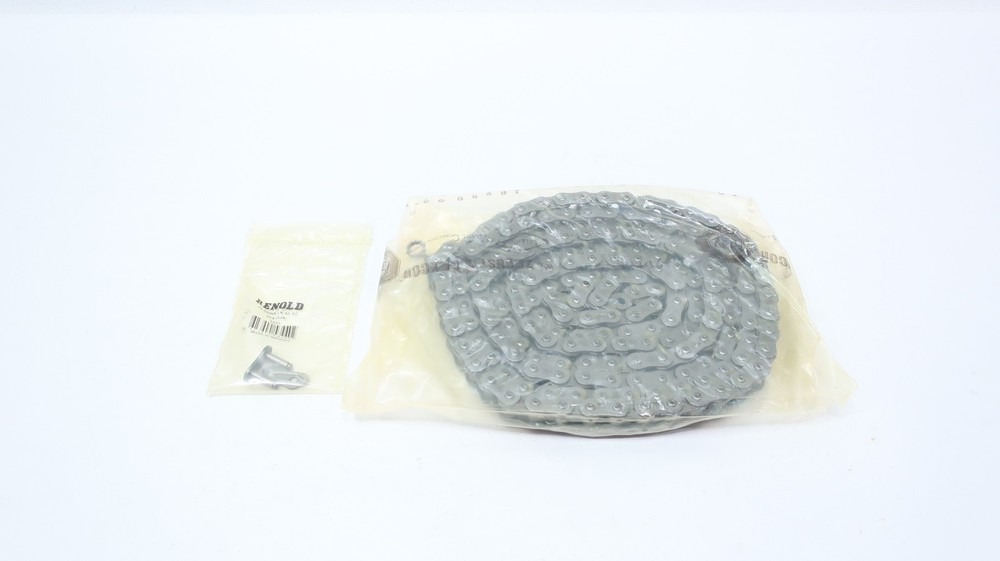 Renold 50A1X10FT Single Strand Riveted Roller Chain 10ft 5/8in