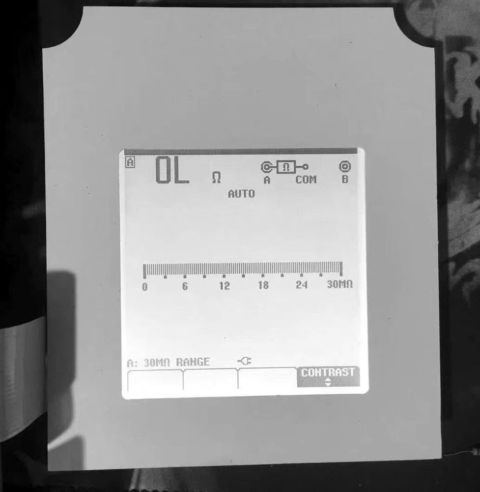 LCD For FLUKE 123/124/125/43B New Compatible Screen Scopemeter Display
