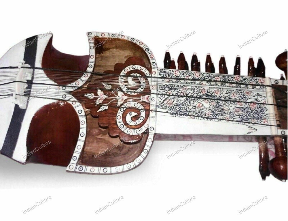 Indian Musical Instrument Classical Rajasthani Sindhi Saranda With Bag