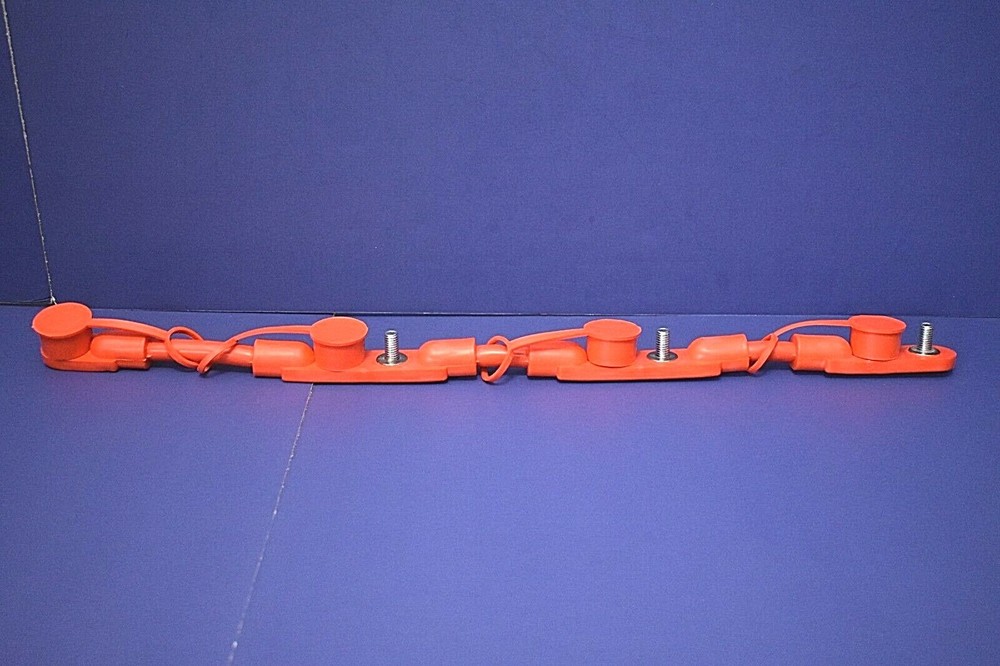 Positive Overmolded 4 Battery Cable Harness & Nuts Freightliner Sterling ++++